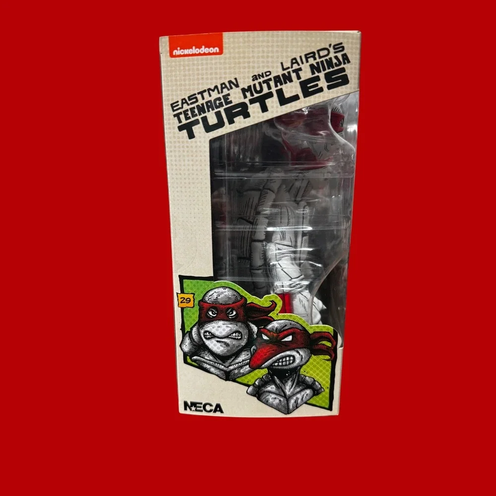 NECA TMNT The First Turtles Black & White Variant 2-Pack Action Figures NEW